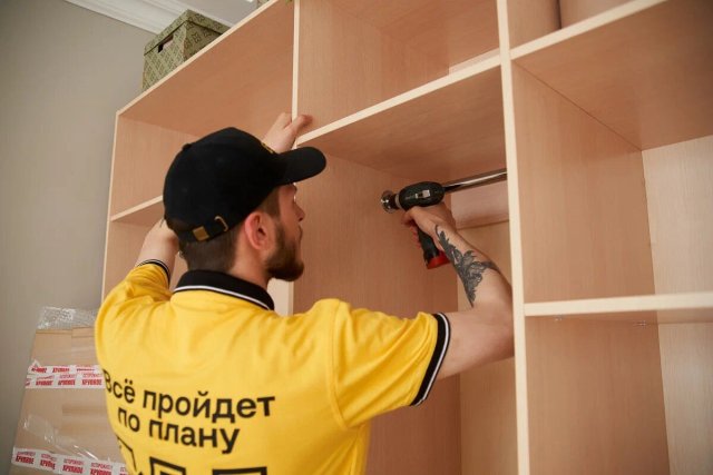 Сборка кровати с подъёмным механизмом